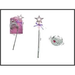 DIADEM RÓŻDZKA GWIAZDKA 34CM