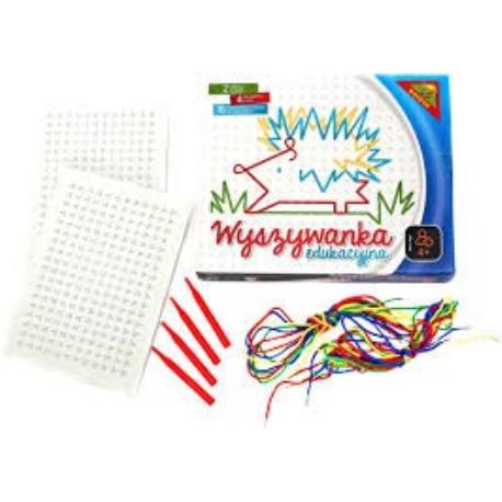 WYSZYWANKA EDUKACYJNA SZNURKI