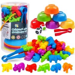 ZESTAW DO NAUKI LICZENI I KOLORÓW ZWIERZĘTA 36EL