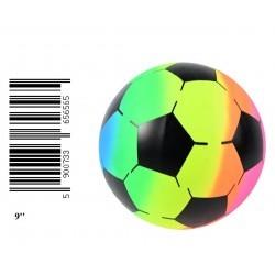 PIŁKA TĘCZA NOGA 23CM