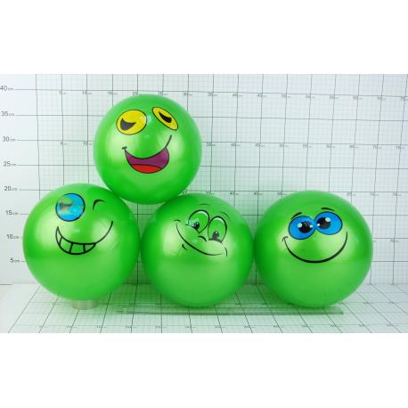 PIŁKA GUMA ZIELONE MINKI 23CM