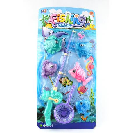 WĘDKA RYBKI 5SZT BL