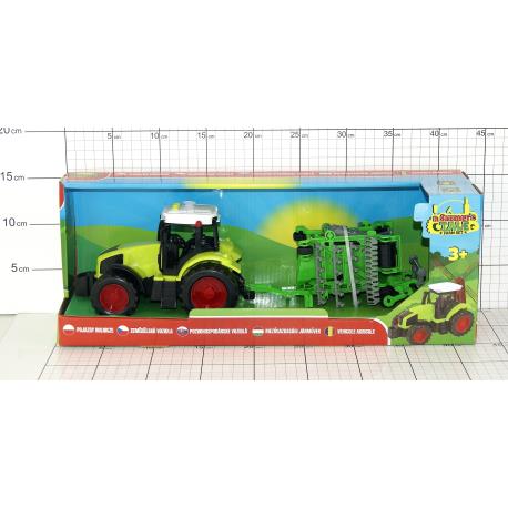 TRAKTOR BO 43CM BRONA PUD.