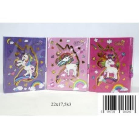 NOTES JEDNOROŻEC 22X17CM