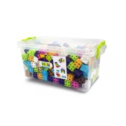 KLOCKI CUBE PINK EDU 300EL