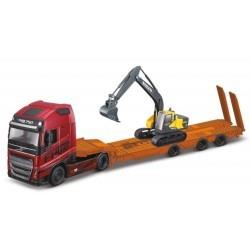 TIR LAWETA VOLVO FH16 KOPARKA