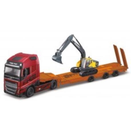 TIR LAWETA VOLVO FH16 KOPARKA