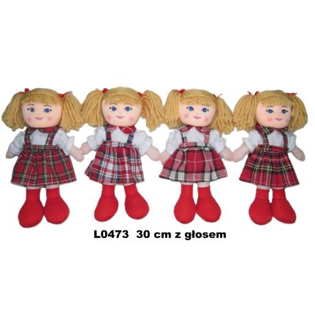 LALKA SZMACIANKA  KRATA 30CM MIX GŁOS