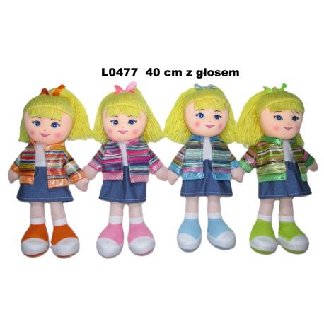 LALKA SZMACIANKA 40CM GŁOS
