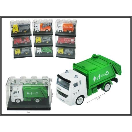 CIĘŻARÓWKA METAL 7CM KLOCEK