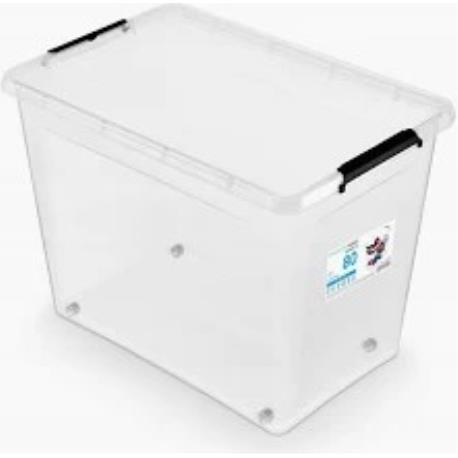 POJEMNIK PLASTIK 80L 58X39X42CM