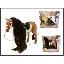 KOŃ 25CM CHODZĄCY 2KOL