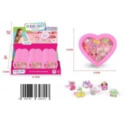 ZESTAW PIERŚCIONKÓW SERDUSZKO