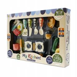 ZESTAW NACZYŃ KUCHENKA PUD.