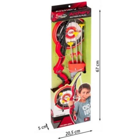 ŁUK MIĘKKIE STRZAŁKI 67CM