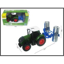 TRAKTOR Z BRONĄ 38CM