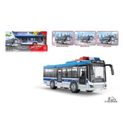 AUTOBUS POLICJA ŚW/DŻW 32CM
