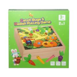 GRA DREWNO KRÓLIK W OGRODZIE