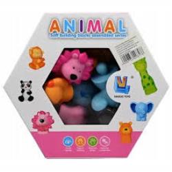 ZWIERZĘTA GUMOWE MIĘKKIE 6EL