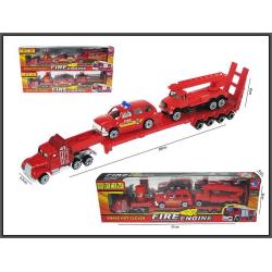 TIR LAWETA 2 POJAZDY STRAŻY 28CM