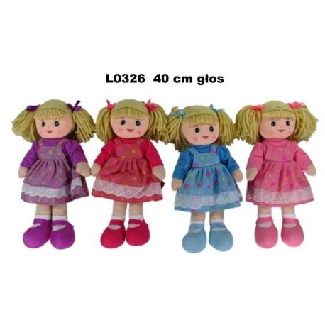 LALKA SZMACIANKA 4ASS 40CM GŁOS
