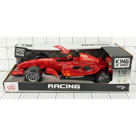 AUTO F1 CZERWONE 35CM ŚW/DŻW