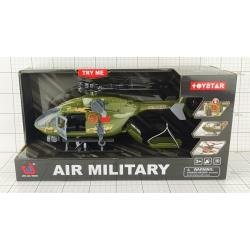 HELIKOPTER WOJSKO 40CM ŚW/DŻW