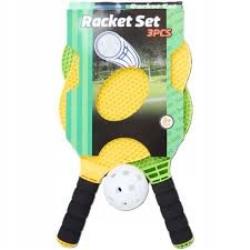 ZESTAW 2 RAKIETKI PIŁKA PICKIEBALL