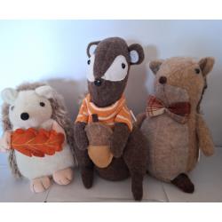 ZWIERZĘTA FILC 20-30CM 3WZ