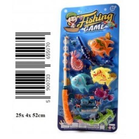 RYBKI 6SZT WĘDKA BL