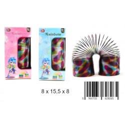 SPRĘŻYNA METALIZOWANA PANTERKA 15,5X8CM