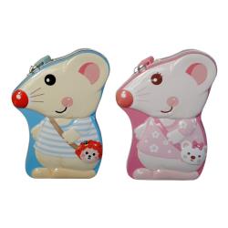 SKARBONKA METAL MYSZKA 17CM