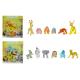 ZWIERZĘTA SAFARI ŚMIESZNE 6SZT