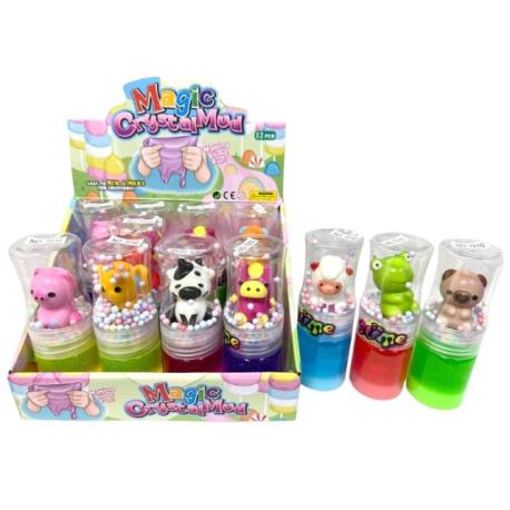 SLIME ZWIERZĄTKO KULKI 15CM 8 WZ