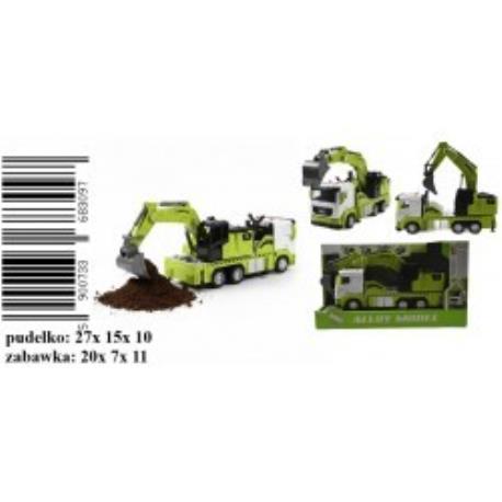 AUTO METAL KOPARKA ŚW/DŻW 12CM