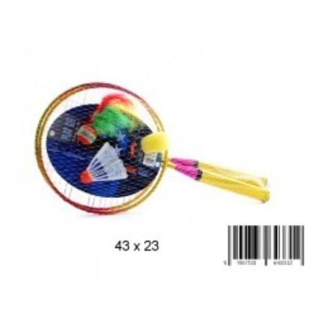 BADMINTON KRÓTKI 3 LOTKI