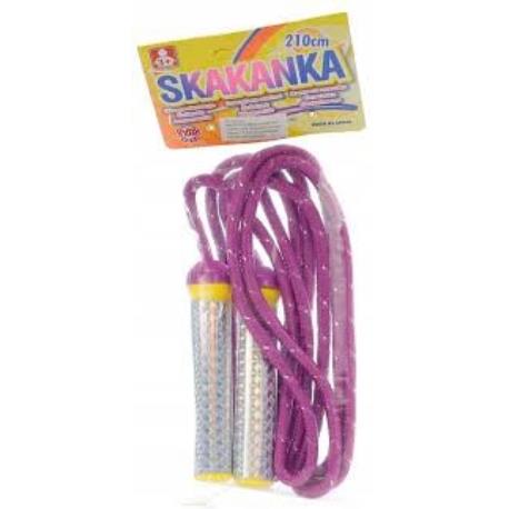 SKAKANKA SZNURKOWA 218CM 3 KOL