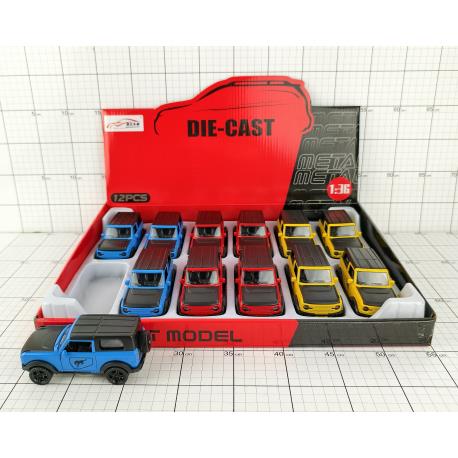 AUTO TERENOWY METAL ŚW/DŻW