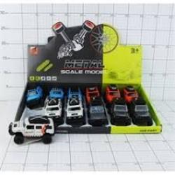 AUTO JEEP METAL 4 KOL ŚW/DŻW