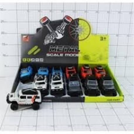 AUTO JEEP METAL 4 KOL ŚW/DŻW