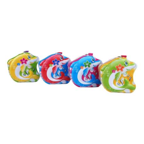 SKARBONKA METAL DELFIN