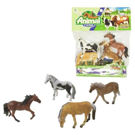 ZWIERZĘTA KONI TORBA 4SZT