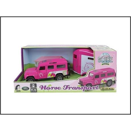 LAND ROVER TRANSPORT KONI RÓŻOWY