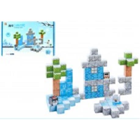 KLOCKI MAGNETYCZNE KOSTKI 2X2CM 93EL