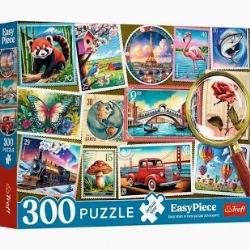 PUZZLE 300EL ZNACZKI POCZTOWE