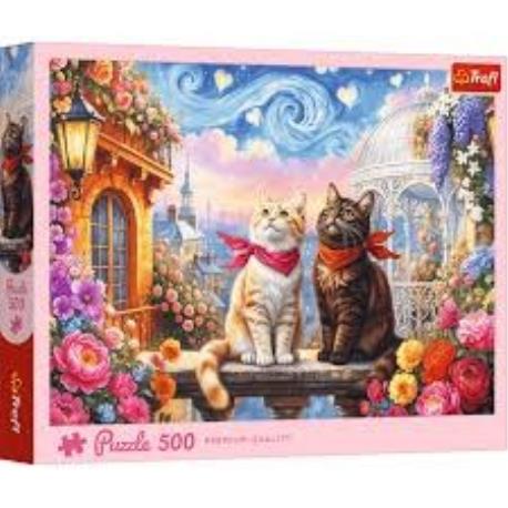 PUZZLE 500EL KOTKI