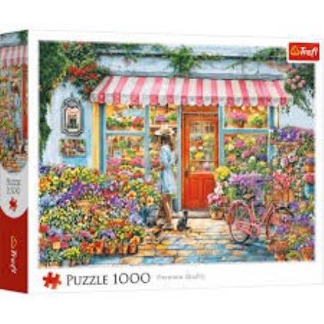 PUZZLE 1000EL KWIACIARNIA