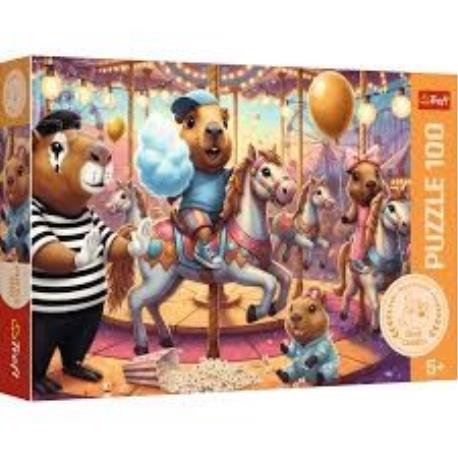 PUZZLE 100EL KAPIBARY NA WAKACJACH