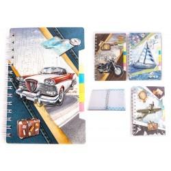 NOTES POJAZDY 13X19CM