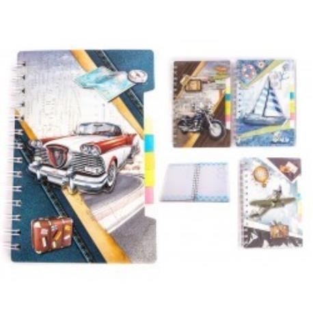 NOTES POJAZDY 13X19CM